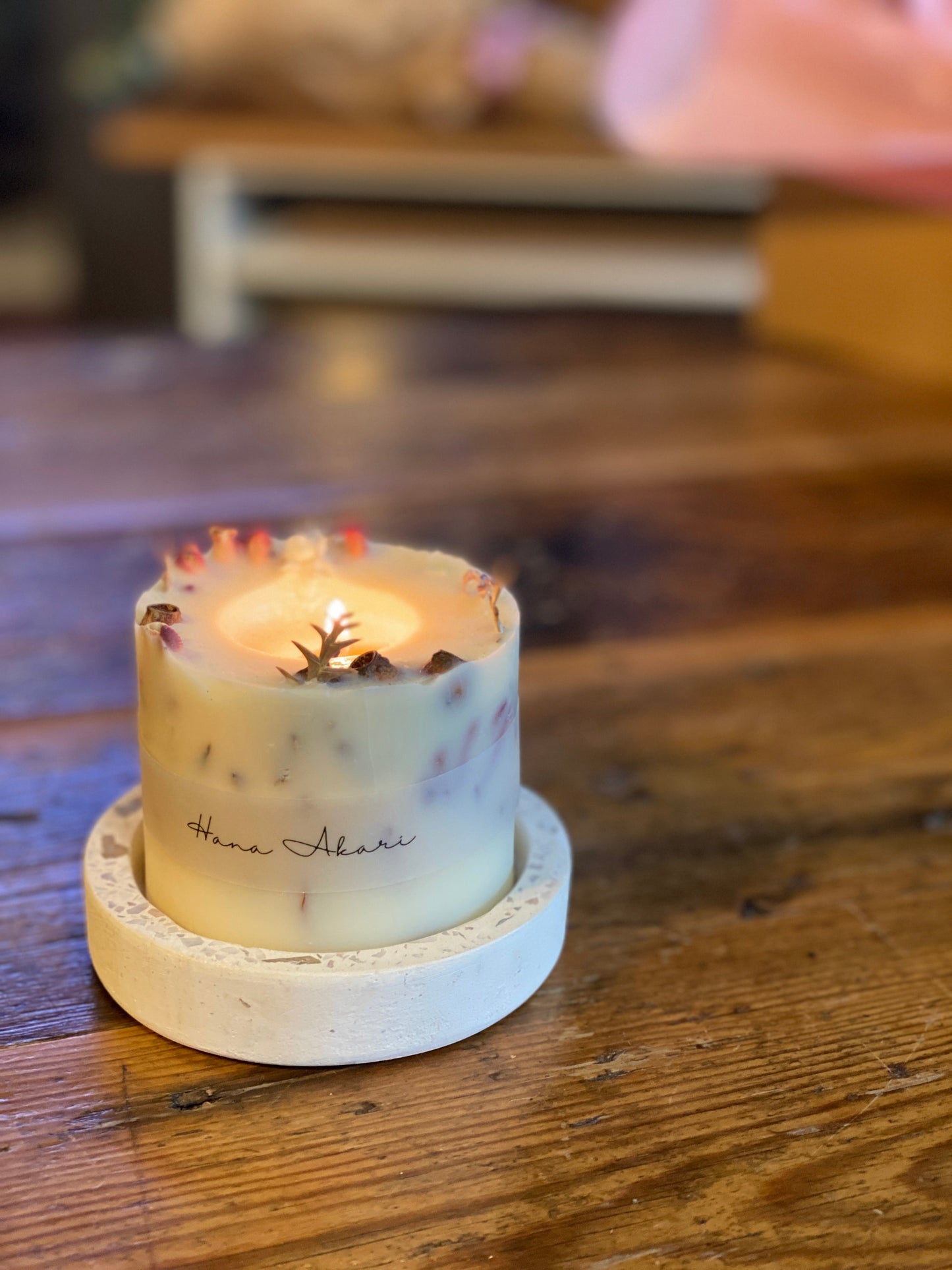Chai / botanical candle range