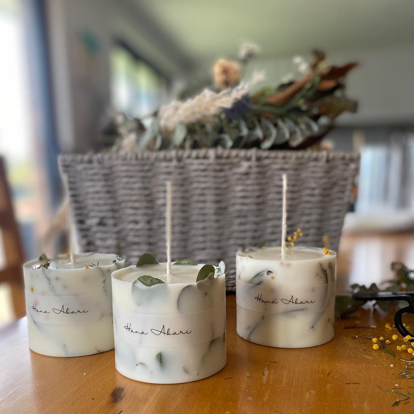 Eucalyptus / botanical candle range