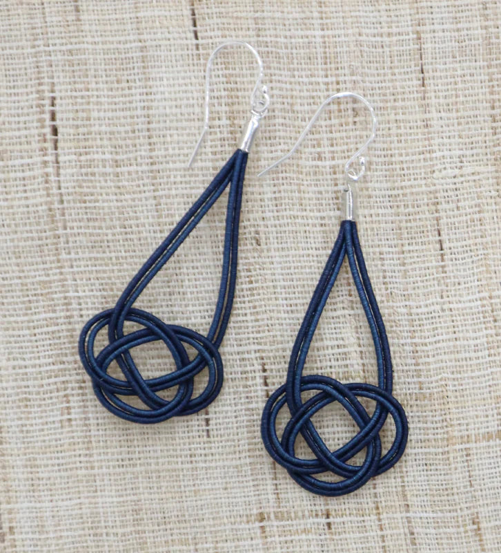 MIZUHIKI Piercing Earrings | AWAJI MUSUBI