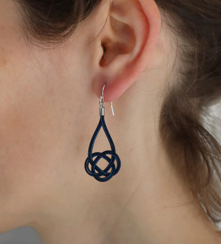 MIZUHIKI Piercing Earrings | AWAJI MUSUBI