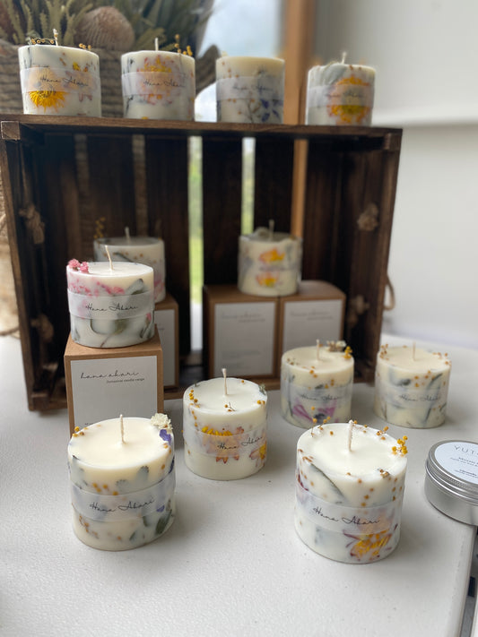 Custom / botanical candle range